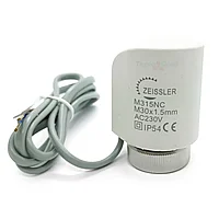 Сервопривод для теплого пола. M30x1.5. нормально закрытый 230v/ 2м (1/60) M315NC