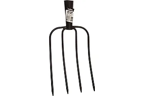 Вилы навозные, кованые, четырёхрогие, GRINDA  180х300 мм