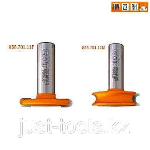 CMT Комплект фрез концевых для изготовления "жалюзи" D=38,0 S=12,0 R=3,20