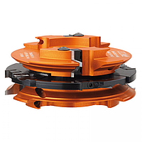 CMT Комплект для дверной обвязки из 3-х частей F=30 D=132x48 насадные смен.ножи HM