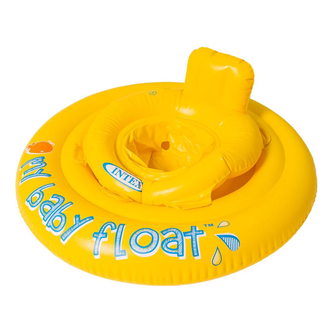 Надувные водные ходунки Intex My Baby Float 70 см, фото 1