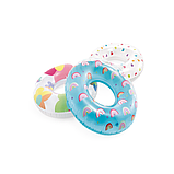 Надувной круг Intex Magic Flowers, фото 2