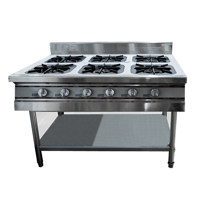 Газовая плита 6-ти конфорочная, фото 1