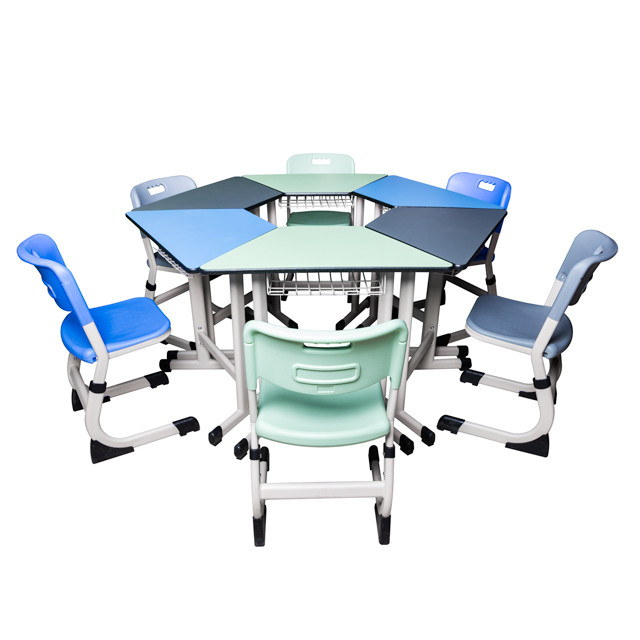 Комплект школьных парт Hexagon, фото 1