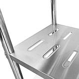 Стеллаж с перфорированием 4 полки 150*50*155 см, фото 3