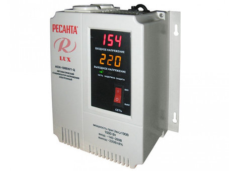 Однофазные настенные стабилизаторы напряжения (220 В) Ресанта Lux