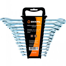 Набор комбинированных ключей 12 шт. 6 - 22 Вихрь, шт73/6/5/8