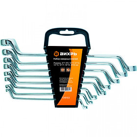 Набор накидных ключей 8 шт. 6 - 22 Вихрь, шт73/6/5/2