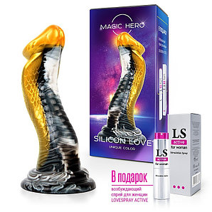 ФАЛЛОИМИТАТОР L 22 см D 6 см, СИЛИКОН, арт. MH-13043