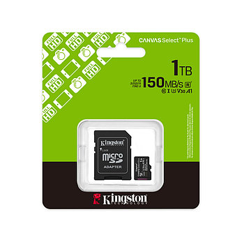 Карта памяти Kingston SDCS3/1TB Canvas Select Plus A1 U3 V30 1TB, фото 3