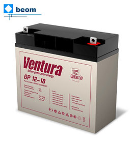 Аккумуляторная батарея VENTURA GP 12-18 ( 12В 18Ач | размеры 181мм 77мм 167мм | вес 5.6кг )