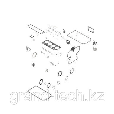 Набор прокладок JD4045( Maxiforce), фото 1