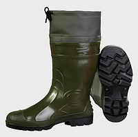 Сапоги резиновые с усиленным носком и манжетом