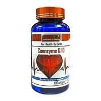 Natures Origin Coenzyme Q10 ( Коэнзим ) способствует укреплению сердца 100 капсул