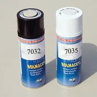 Баллончик распылитель с краской, RAL 7011 RAM block