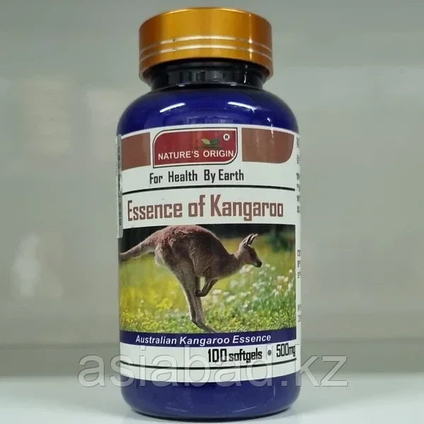 Natures Origin Essence of Kangaroo ( Вытяжка кенгуру для мужчин ) 100 капсул, фото 1