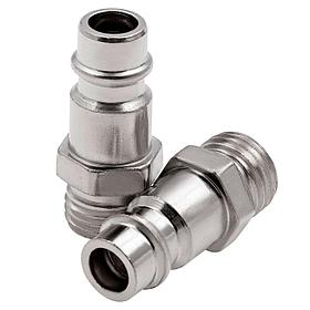 Быстросъемный разъем (папа) STELS внешняя резьба 1/4" 2шт. 57053