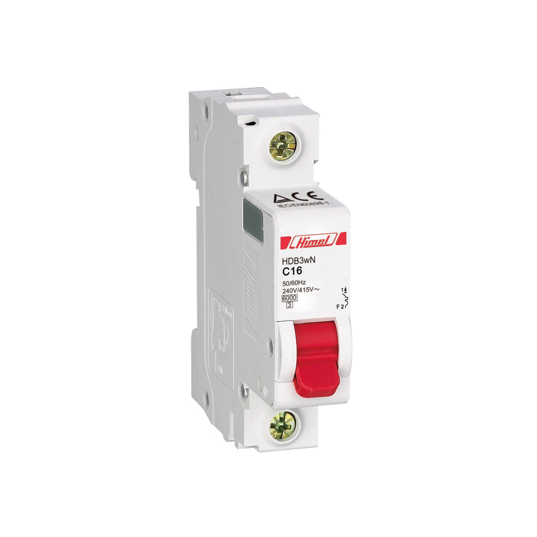 Автоматический выключатель Himel HDB3w 1Р 20А С 4 5кА HDB3WL1C20, фото 1