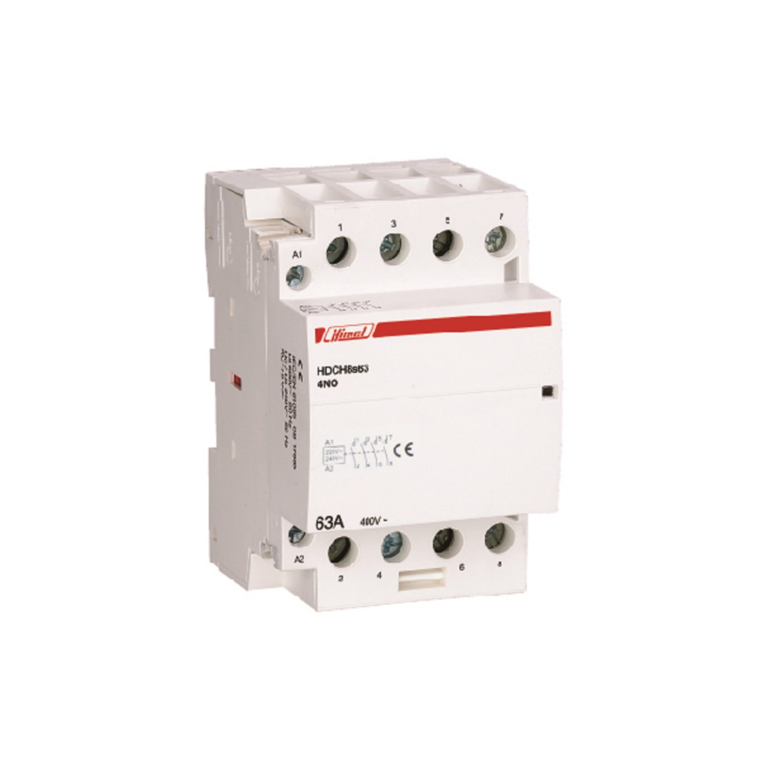 Модульный контактор Himel HDCH8S 2НО 20А 230В HDCH8S20220, фото 1