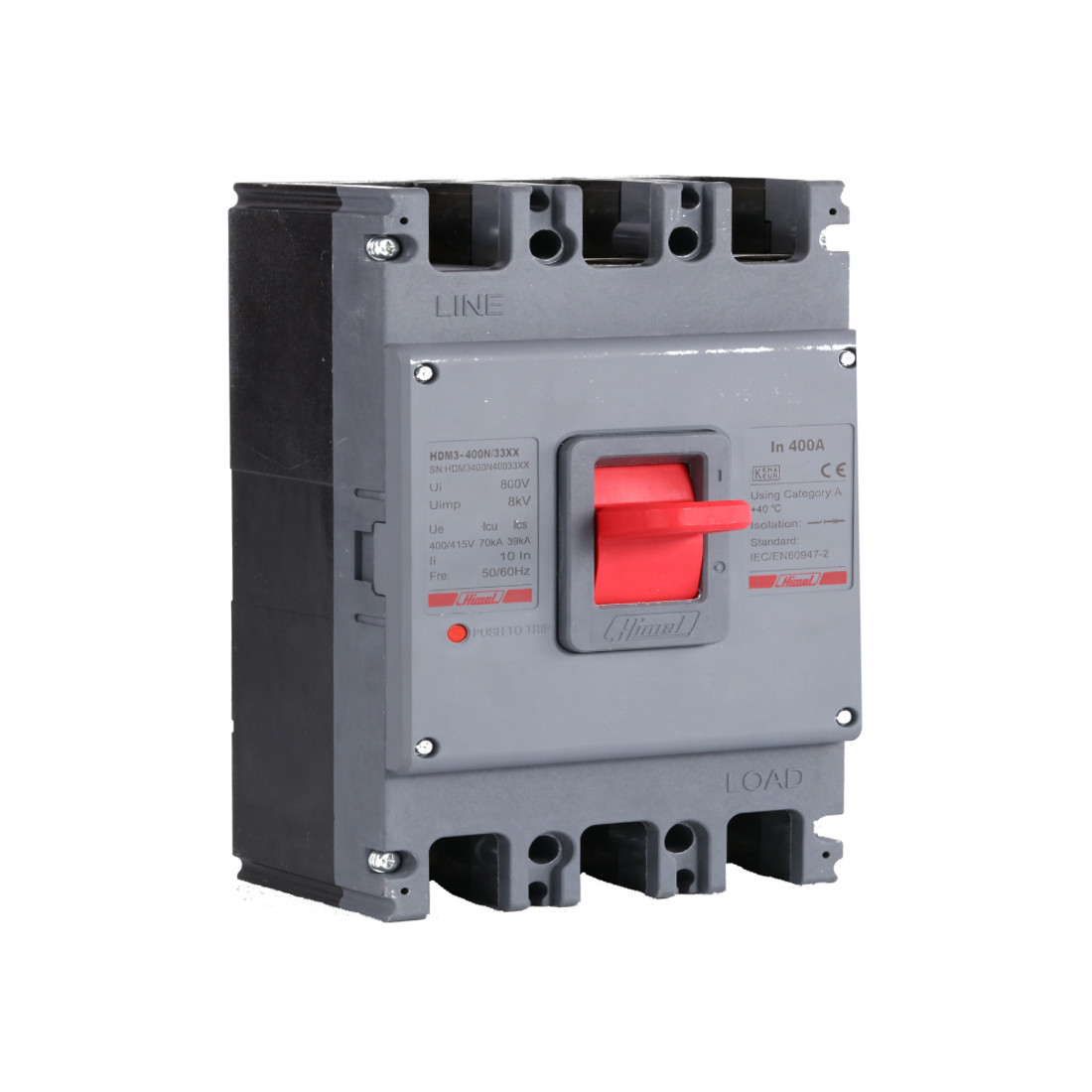 Автоматический выключатель Himel HDM3 160T/3P 125A HDM3160T12533XX, фото 1