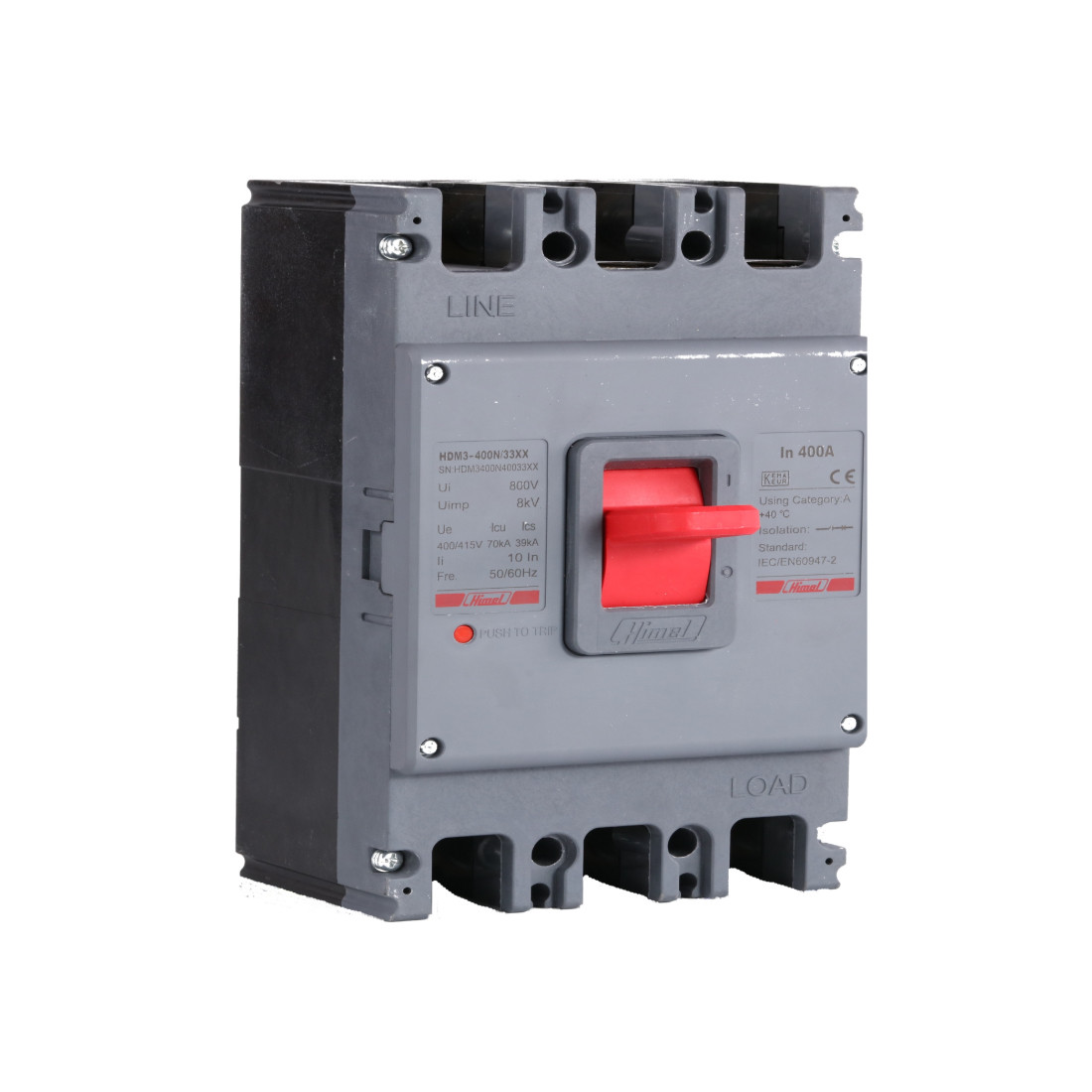 Автоматический выключатель Himel HDM3 63S/3P 16A HDM363S1633XX, фото 1