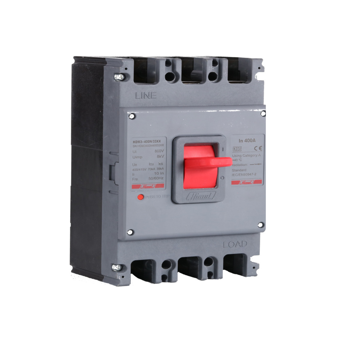 Автоматический выключатель Himel HDM3 63S/3P 20A HDM363S2033XX, фото 1