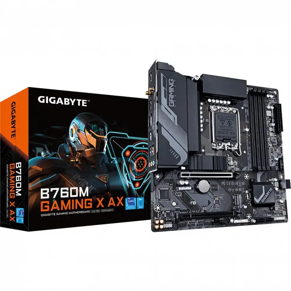 Материнская плата GIGABYTE B760M GAMING X AX, фото 1