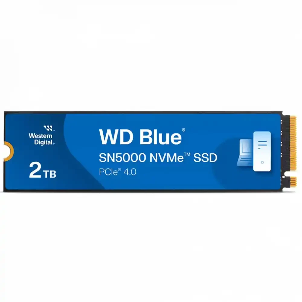 Твердотельный накопитель 2000GB SSD WD BLUE SN5000 M.2 WDS200T4B0E-00CNZ0, фото 1
