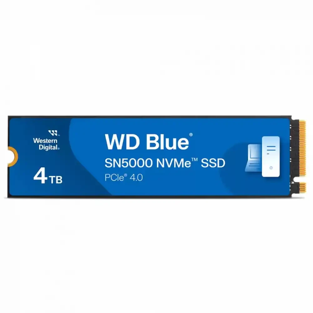 Твердотельный накопитель 4000GB SSD WD BLUE SN5000 M.2 WDS400T4B0E-00BKY0, фото 1