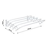 Сушилка для белья Ника СН60/Б настенная, гармошка, фото 2