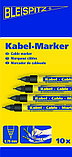 Маркер перманентный для маркировки кабелей Bleispitz 0.75мм 0747, фото 2