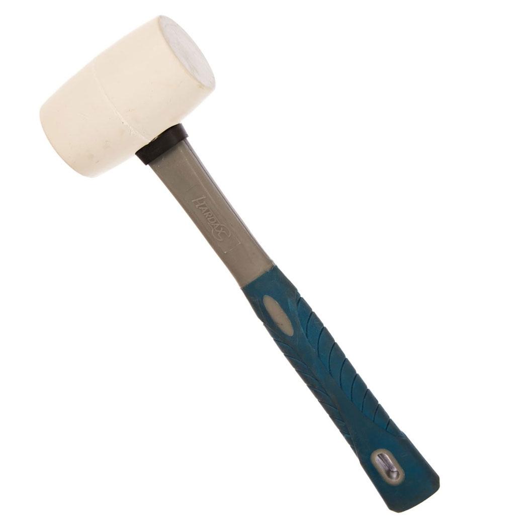 Киянка резиновая с фиберглассовой рукояткой РемоКолор 680г 38-6-406, фото 1