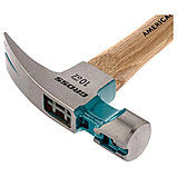 Молоток-гвоздодер GROSS "AMERICAN HICKORY" 280г 10417, фото 3