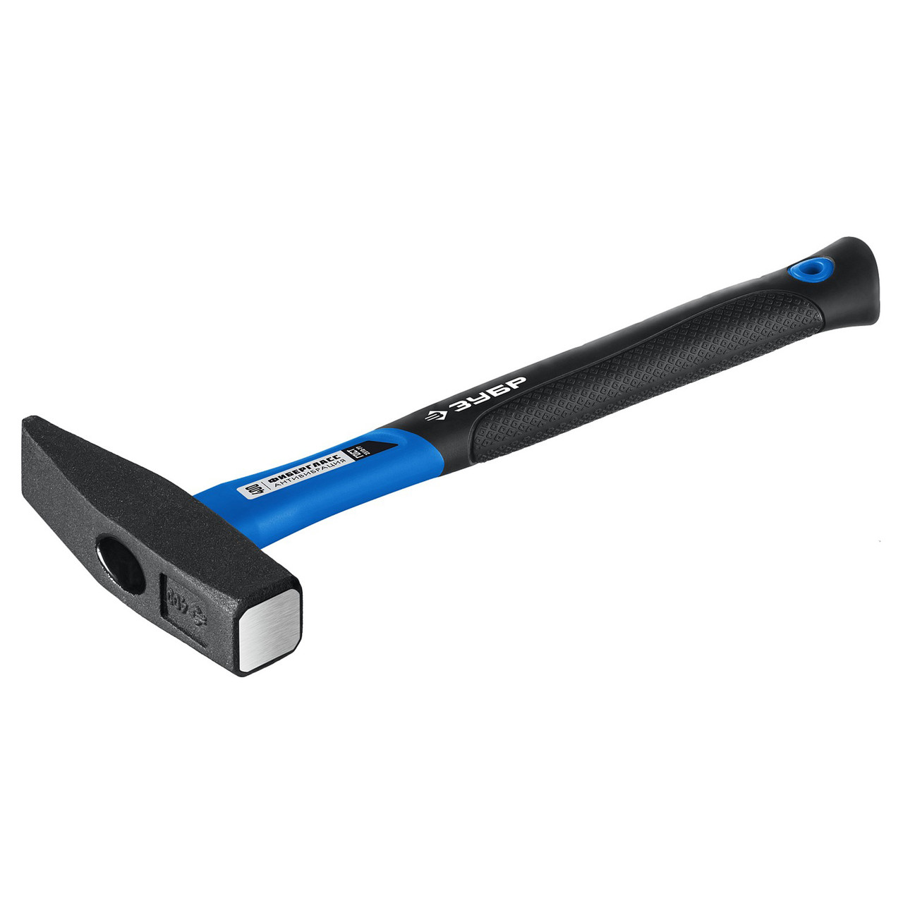 Молоток слесарный ЗУБР "ПРОФЕССИОНАЛ" ФИБЕРГЛАСС 400г 20020-04, фото 1