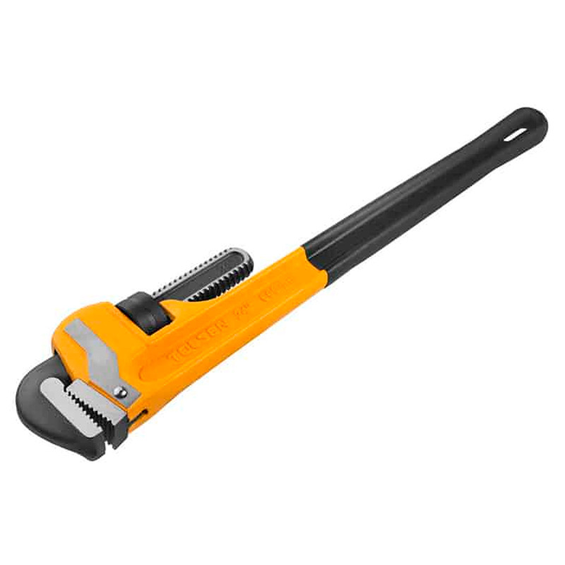 Ключ трубный разводной TOLSEN Industrial удлиненный 600мм захват 76мм CrMo 10072, фото 1