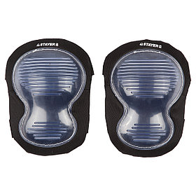 Наколенники защитные STAYER "MASTER" с двойной пластиковой накладкой 11199