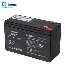 Аккумуляторная батарея Ritar RT1280 ( 12В 8Ач | размеры ШхГхВ 151х65х100 мм | вес 2.2 кг | Тип клемм F2 )