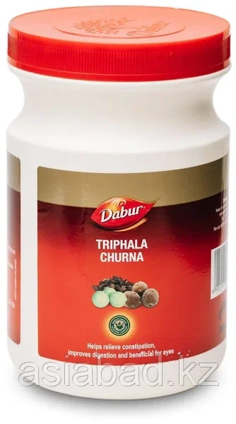 Dabur Triphala Churna ( Трифала Чурна ) Проблемная кожа, улучшение состояния волос, запор, общеукрепляющее 120 гр, фото 1