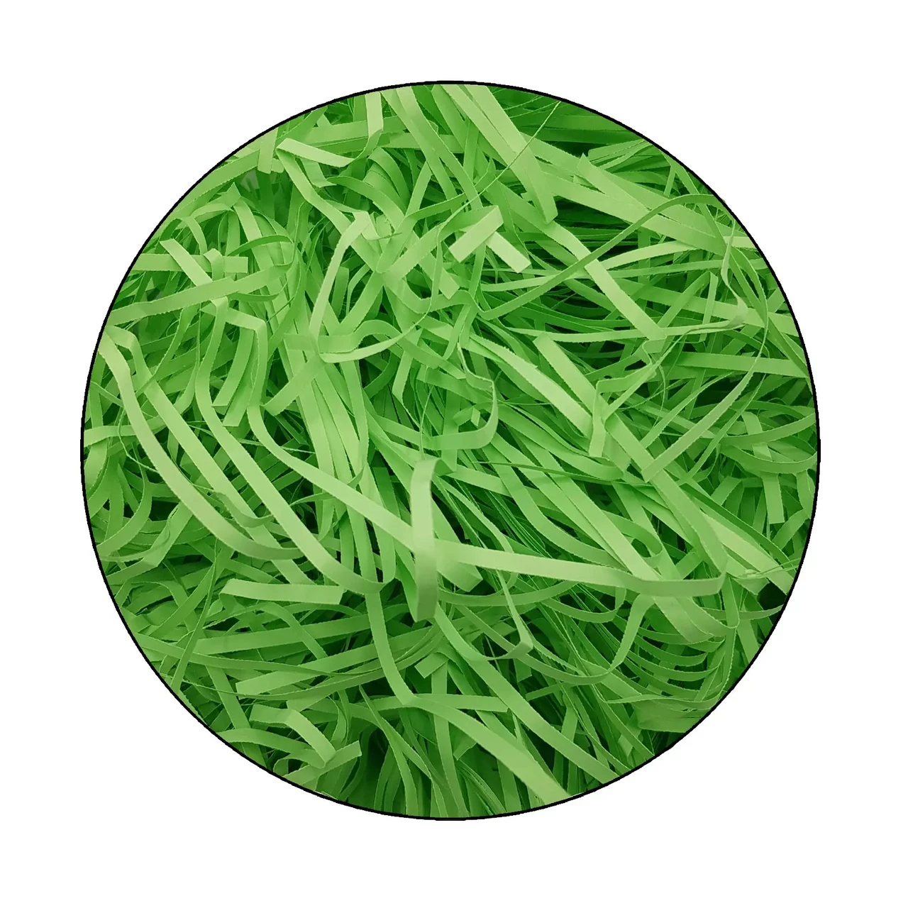 Бумажный наполнитель, цвет-светло зеленый, 500 гр., фото 1