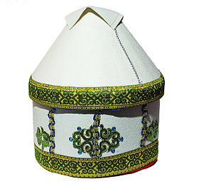 Коржын в виде белой юрты, 33 см