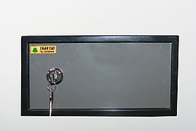 Встраиваемый сейф, черно-серый, 44 см