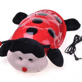 Ночник - проектор звездного неба Божья коровка