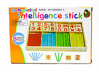 Палочки для счета и цифры в коробке, 25*23 см