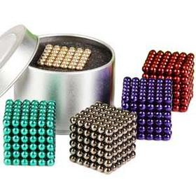 Магнитный конструктор Неокуб, 5мм, 216 шт, разные цвета