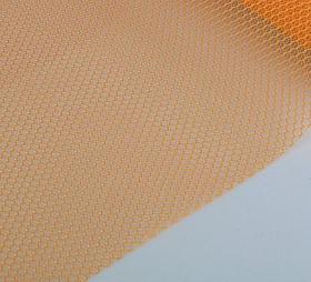 Сетка "соты", листовая, оранжевая