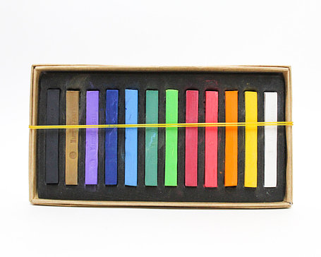 Пастель, мелки, маркеры