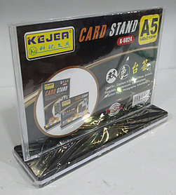 Настольная табличка из оргстекла (меню холдер) A5, 148x210 мм, K-6024