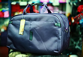 Дорожная сумка "Happypeople" брезентовая (фиолетовая), 58х36х27