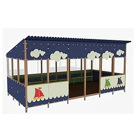 Веранда «Кораблик» УСН 8601-0106-0405