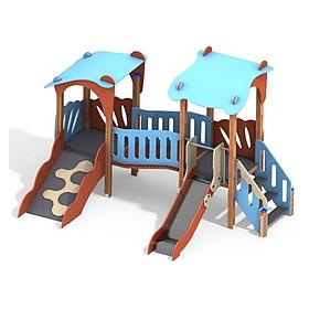 Детский игровой комплекс (4,690 м х 2,950 м х 2,980 м) УСН 8601-0113-0124